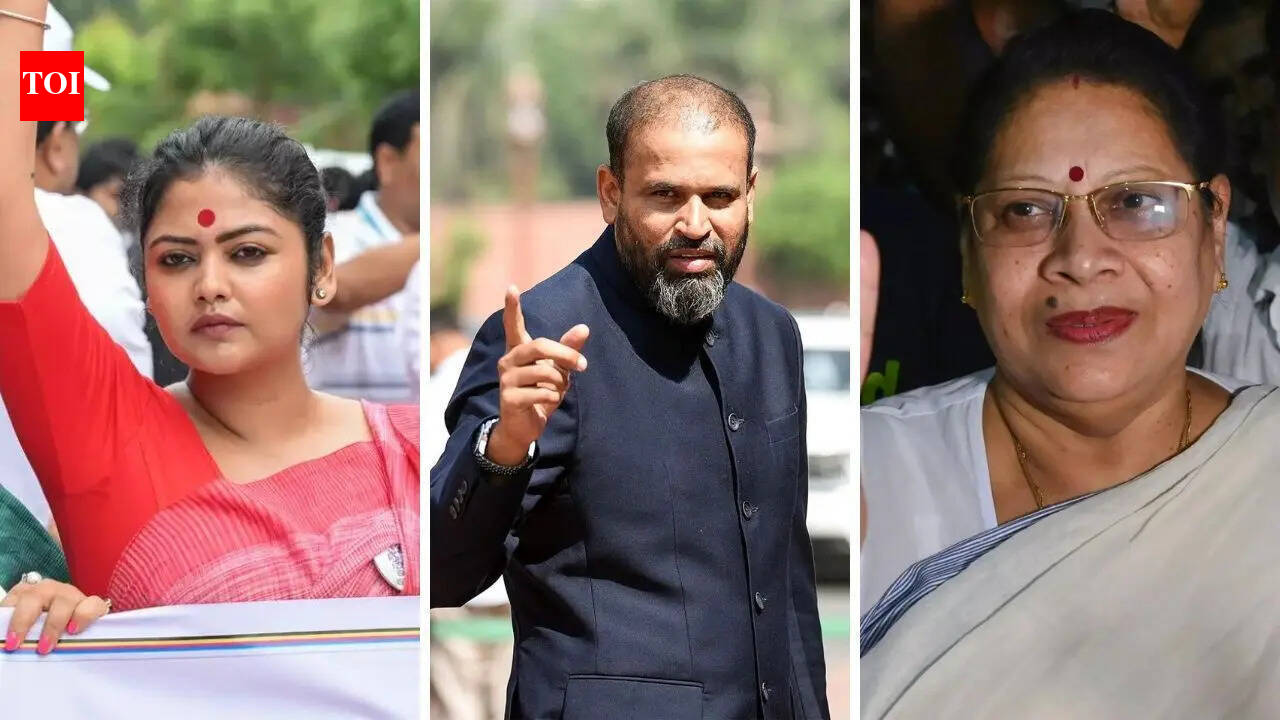 19 TMC MPs join rebel group; Yusuf Pathan, Saayoni Ghosh, Mala Roy on list | India News