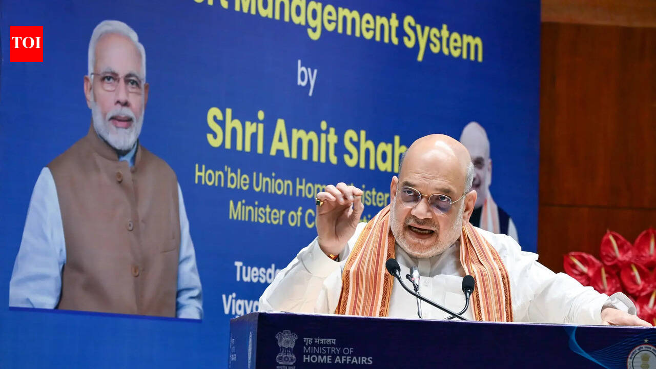 Amit Shah launches Land Port Management System to cut cargo delays, boost border trade efficiency | India News