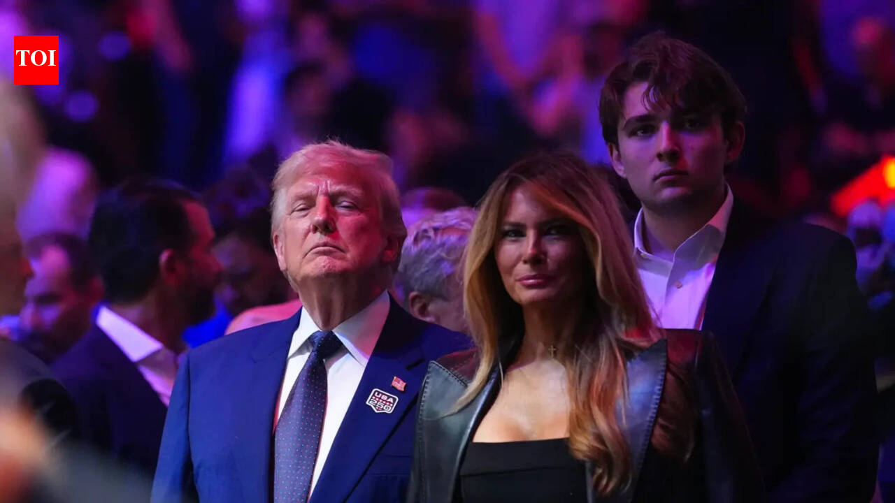Barron Trump makes rare appearance with new hairstyle at White House UFC event — A timeline of his public sightings