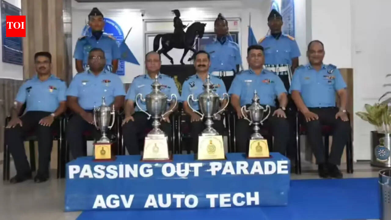 Chennai: 412 Agniveervayu trainees complete training; Air Vice Marshal Golani reviews Passing Out Parade at AFS Avadi | India News