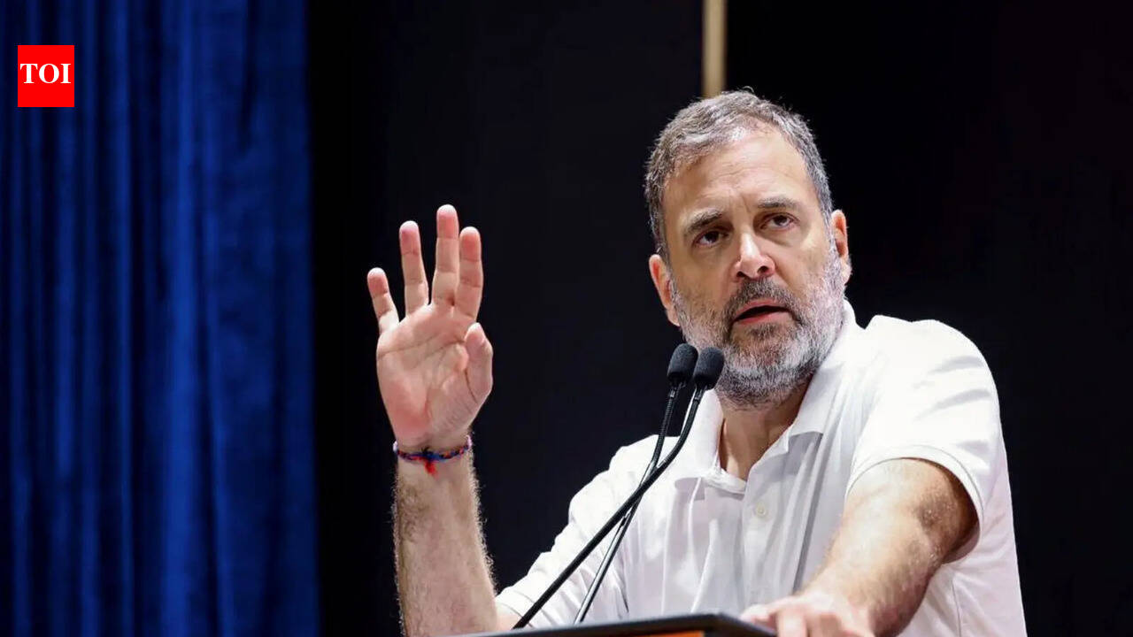 ‘Did PM spare a thought?’: Rahul Gandhi on Modi’s birthday wish to Dharmendra Pradhan, cites NEET-linked student deaths | India News