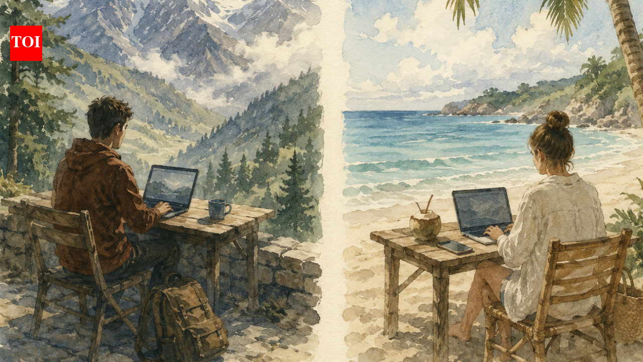 Digital Nomads In India: From office towers to open skies: How India’s digital nomads are changing the way we work | India News