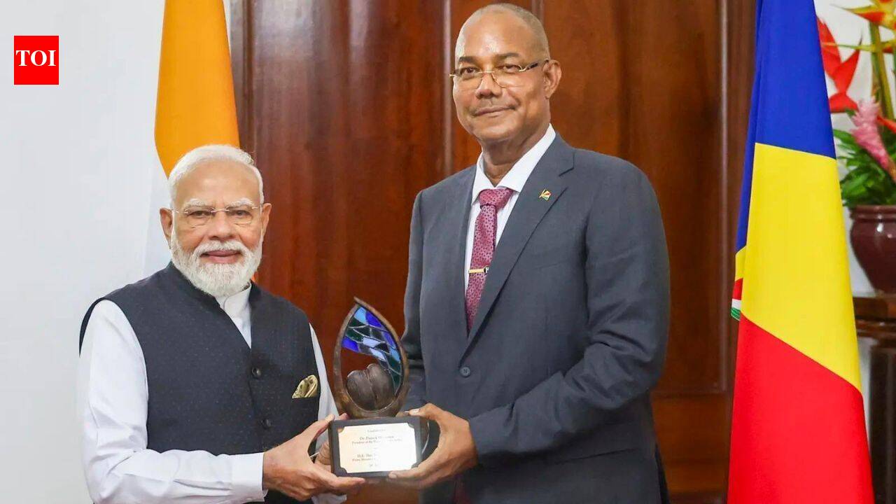 During PM Modi’s visit, India & Seychelles ink pact for extradition, 8 others | India News