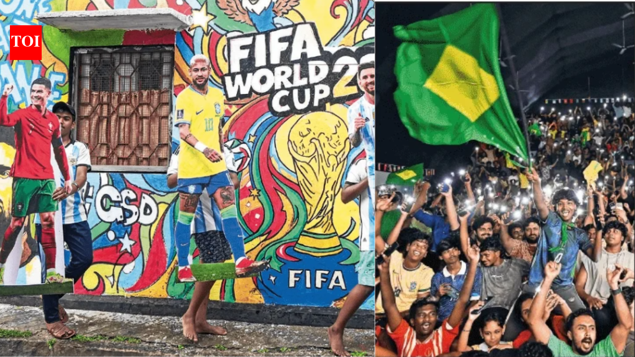 Fans tweak work schedules, body clock to catch World Cup football magic | India News