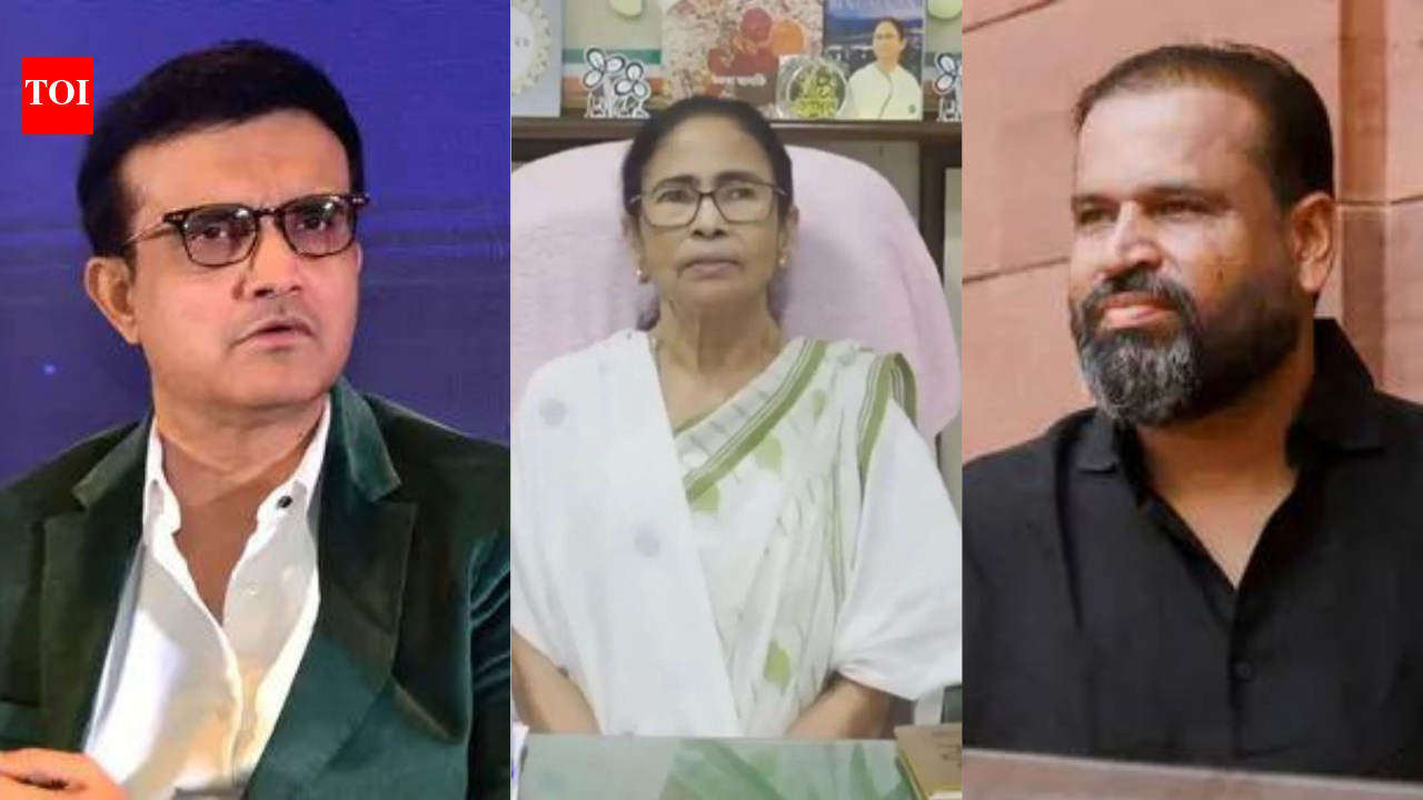 ‘Incorrect and untrue’: Sourav Ganguly denies asking Yusuf Pathan to resign ‘on behalf of’ Mamata Banerjee | India News