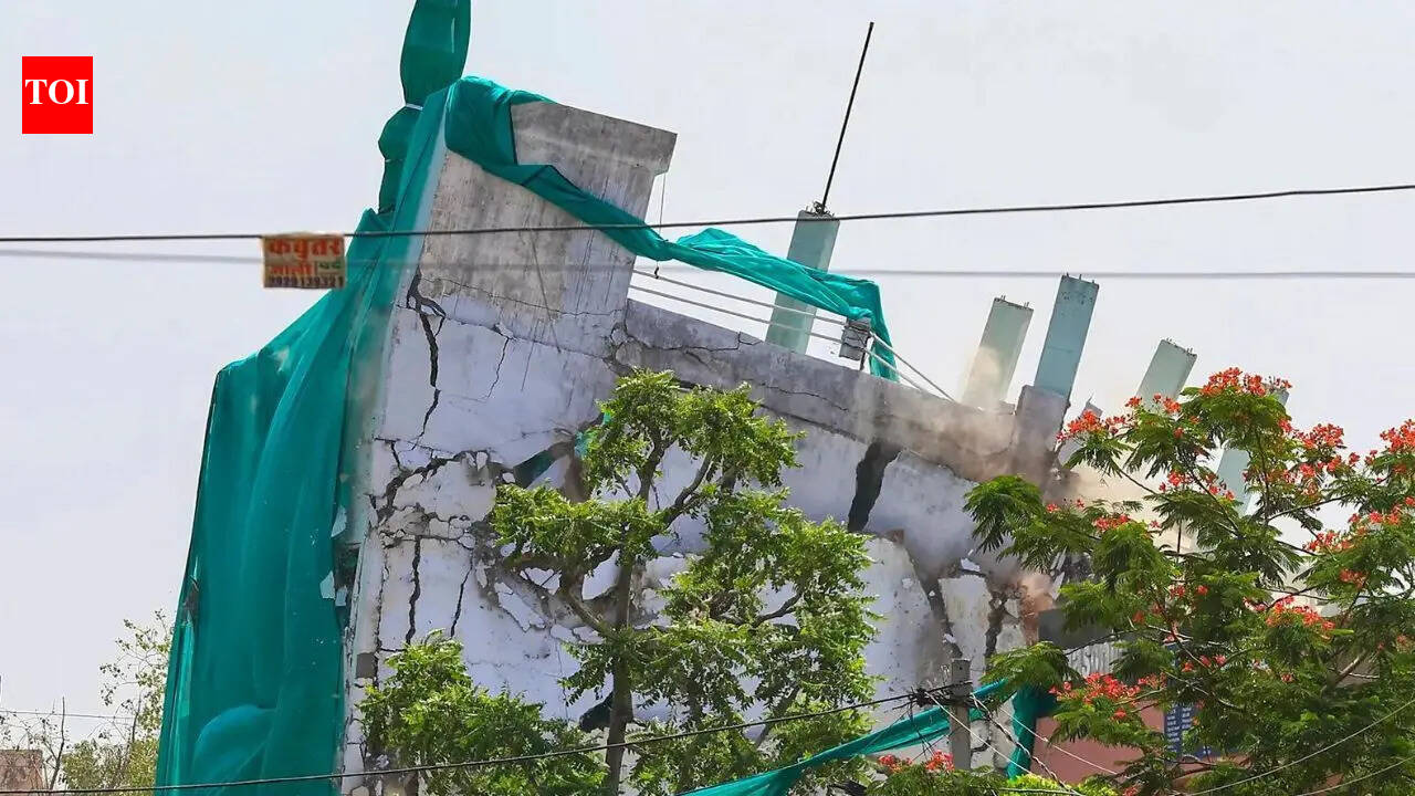 Jaipur anti-encrochment drive: Mosque demolished to widen road; 2 temples, mazaar to be taken down | India News