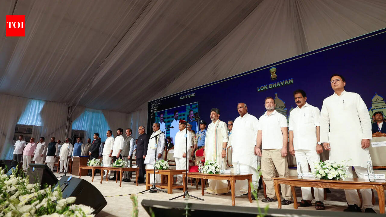 Karnataka cabinet takes shape: Who all took oath with new CM DK Shivakumar | India News