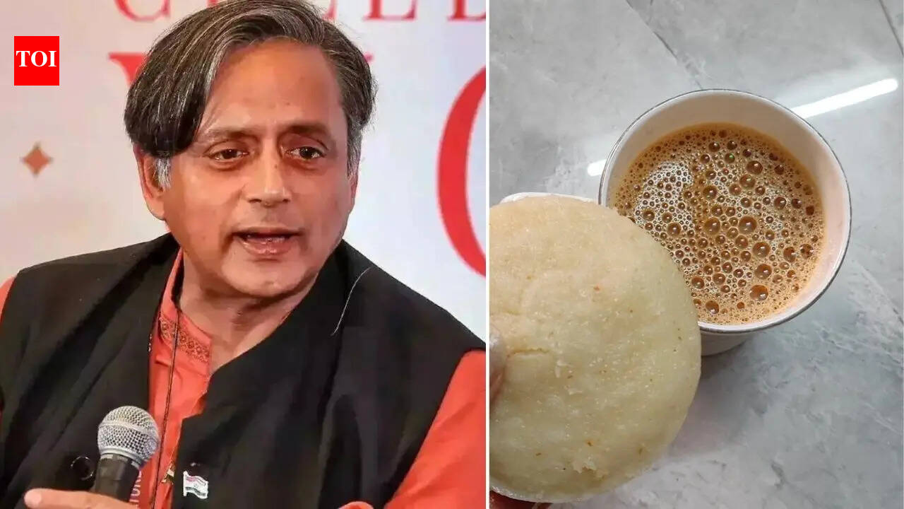 ‘Keep chai in cup and idli on plate’: Shashi Tharoor’s witty response to viral food combination debate | India News