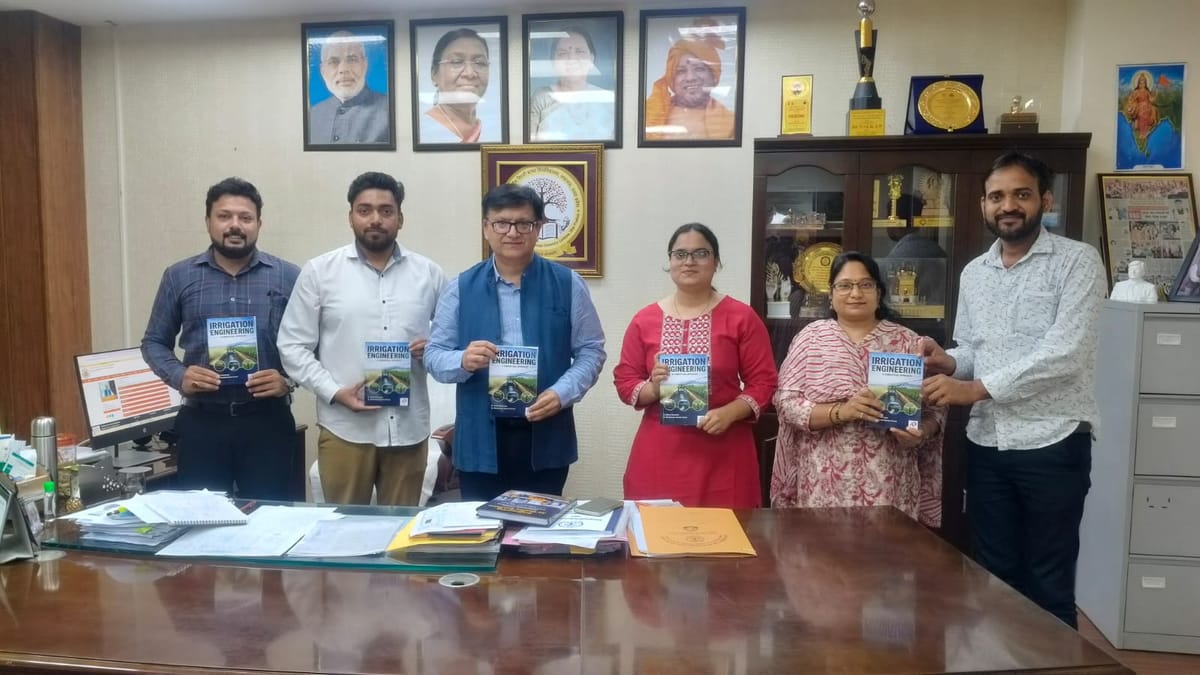 Language University Teachers Authored A Book On Irrigation Engineering. – Lucknow News
