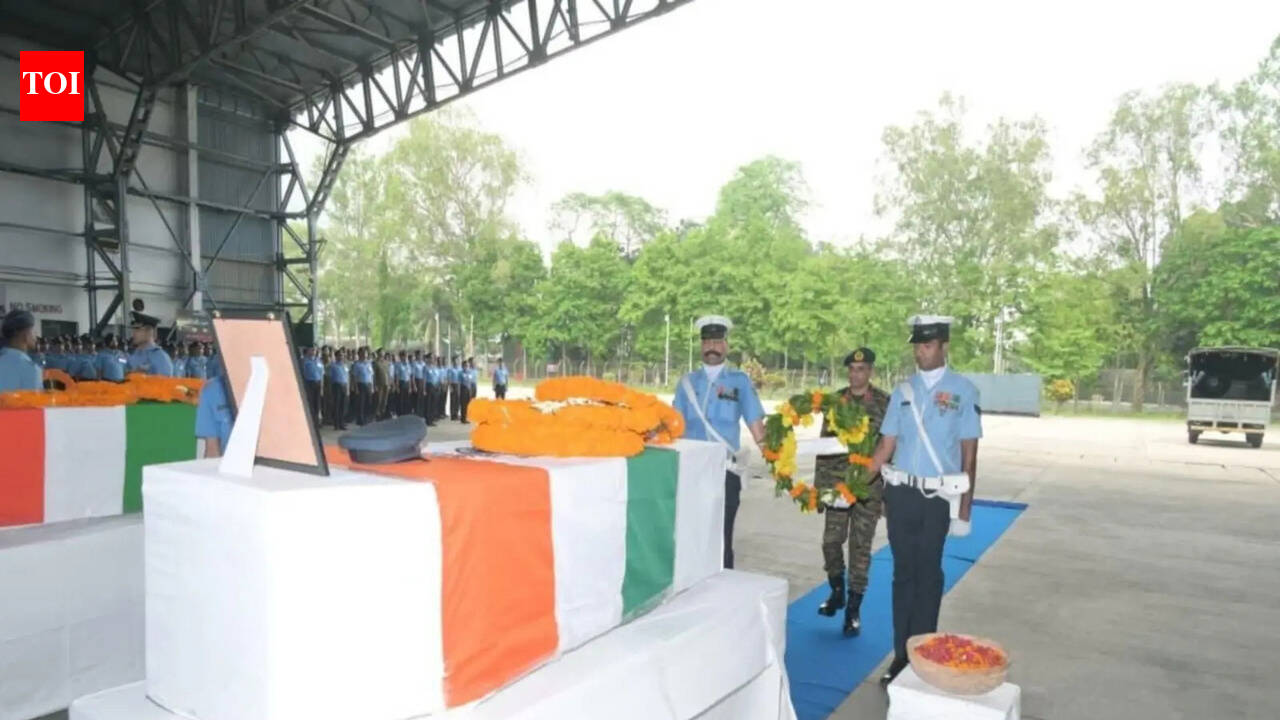 Mortal remains of AN-32 crash victims from Jorhat sent to their native places by IAF | India News