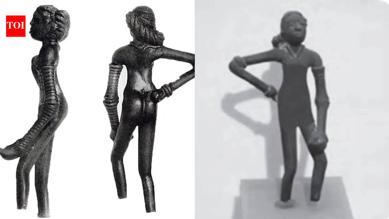 NCERT textbook shows Indus Valley’s ‘Dancing Girl’ with covered torso to make it ‘age-appropriate’ | India News