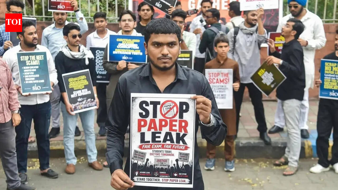 NEET paper setters to be in lockdown till re-exam | India News