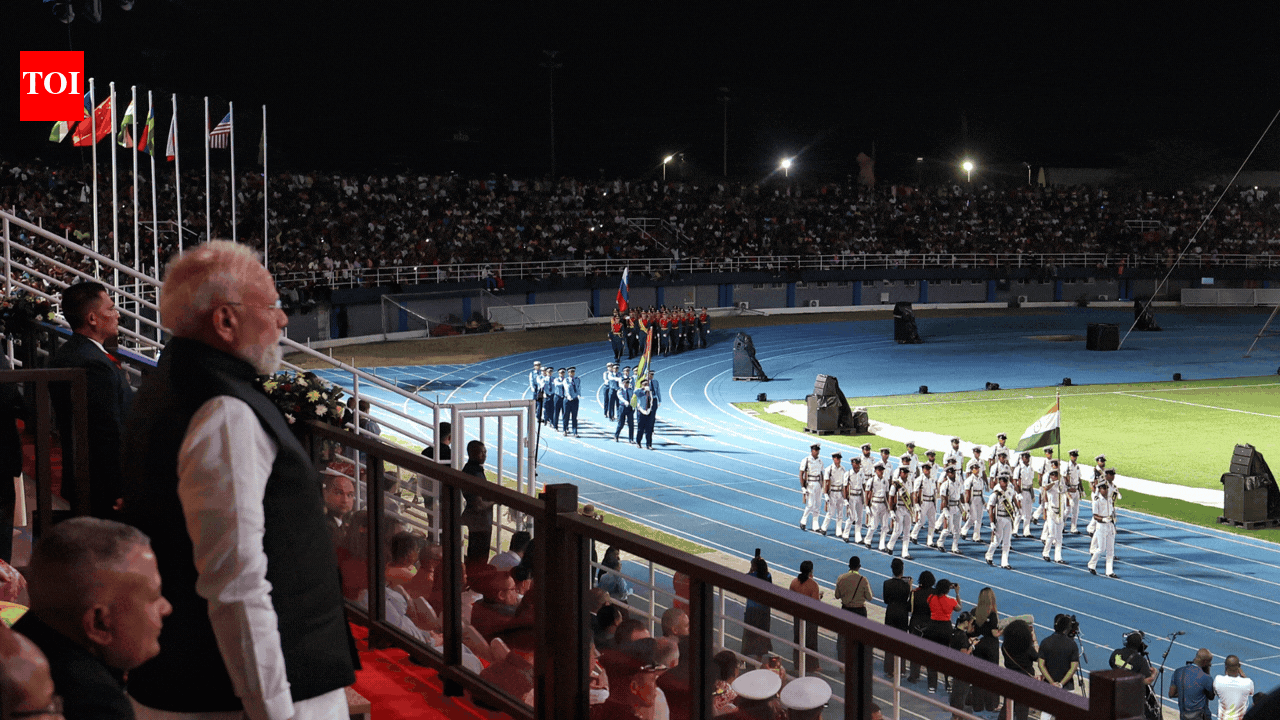 PM Modi Celebrates Seychelles’ 50th Independence Day with Indian Armed Forces | India News