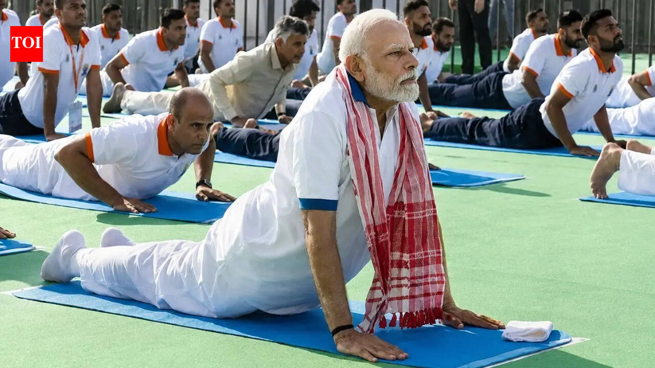 PM to lead global yoga day event in Kolkata | India News