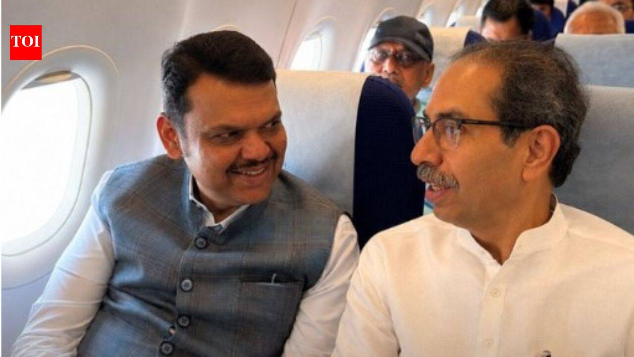 ‘Political rivals, not enemies’: BJP downplays Fadnavis, Uddhav travelling on same flight | India News