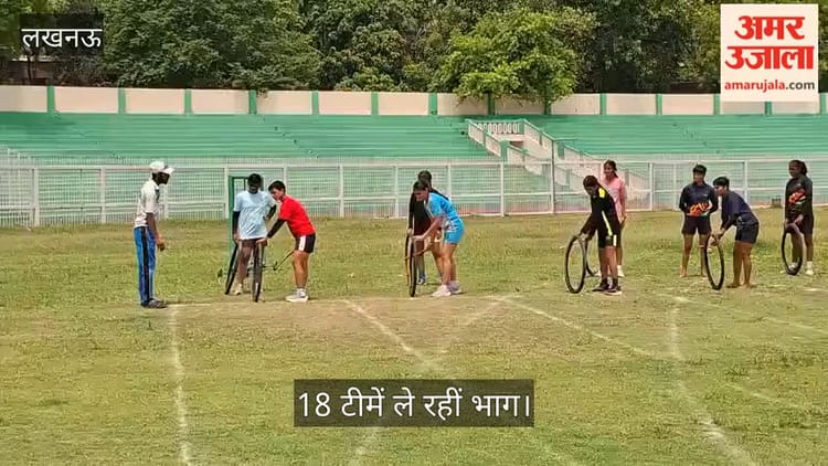 VIDEO: केडी सिंह बाबू स्टेडियम में राष्ट्रीय टायराथॉन प्रतियोगिता का आयोजन