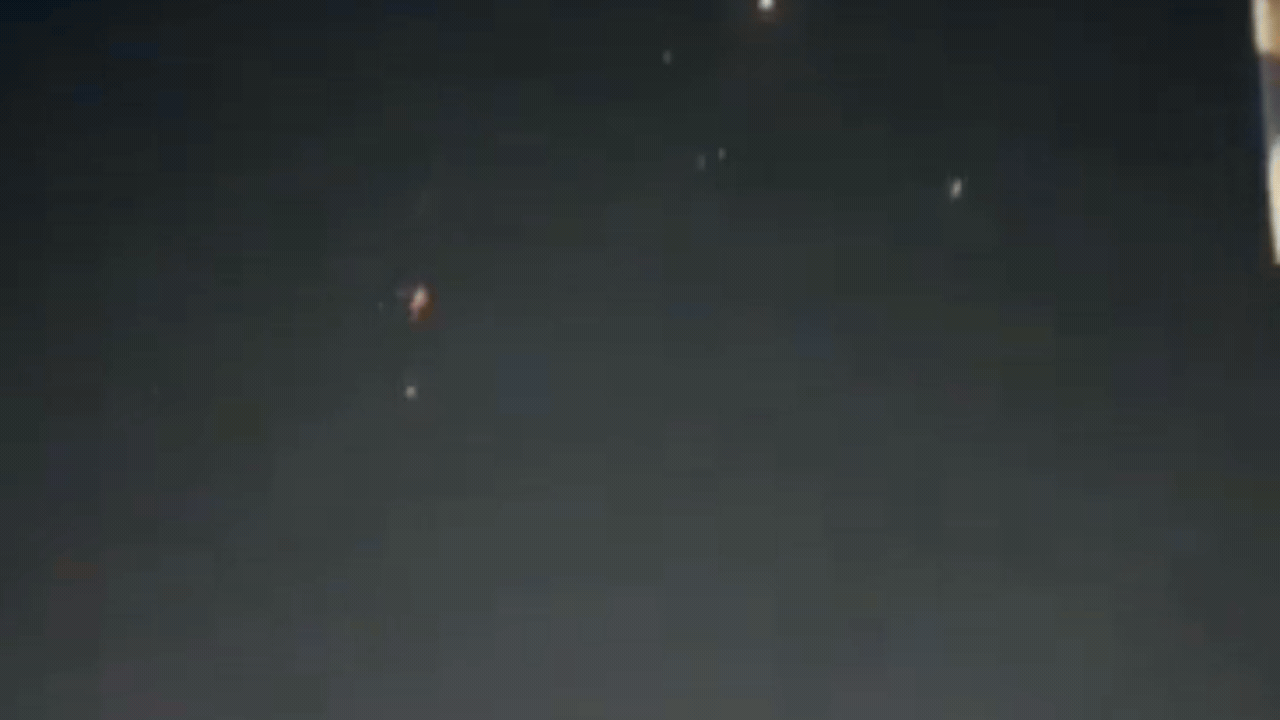 Watch: Missiles rain across Israel’s night sky as Iran launches fresh attacks after two months