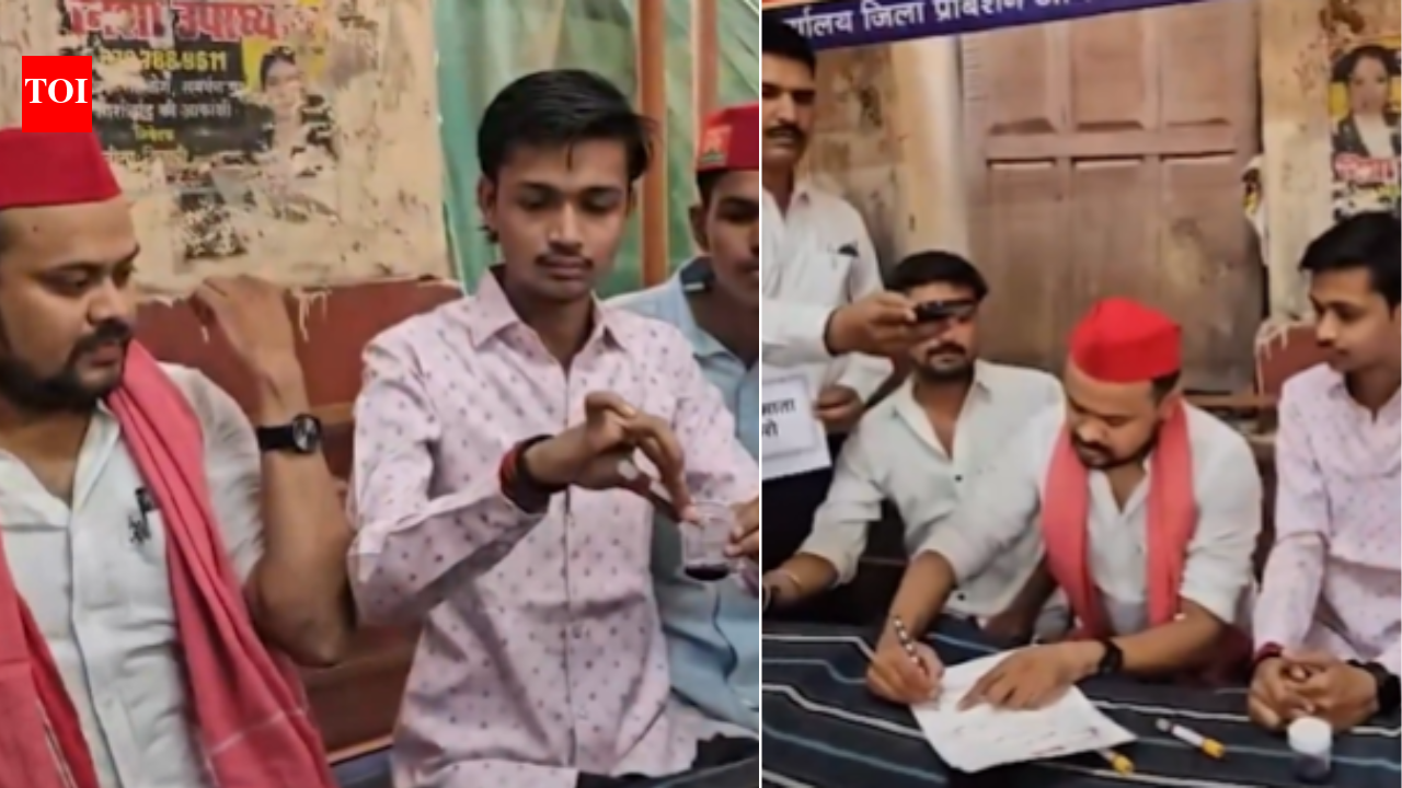 Zeeshan Ansari: ‘Declare cow as Rashtra Mata’: Muslim leader writes letter in blood to PM Modi | India News