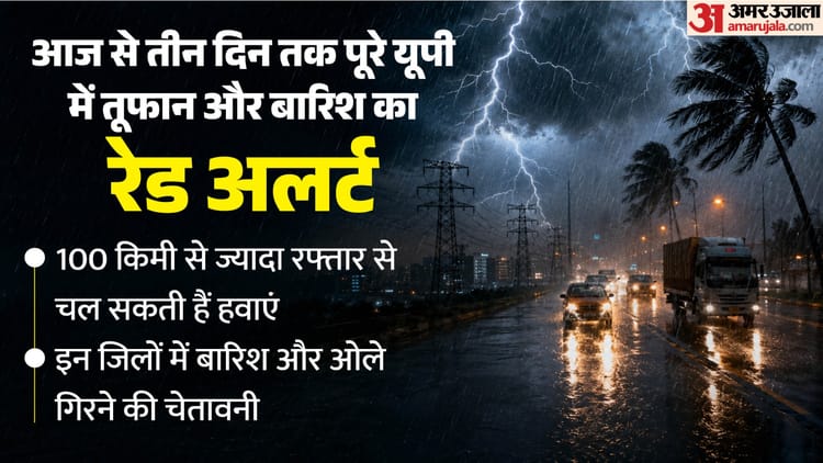 यूपी:कई जिलों में आंधी-बारिश से प्रदेश में गिरा पारा, शुक्रवार को इन 19 जिलों में तूफान का अलर्ट – Up: Rain And Thunderstorms In Several Districts Have Caused The Mercury To Plummet