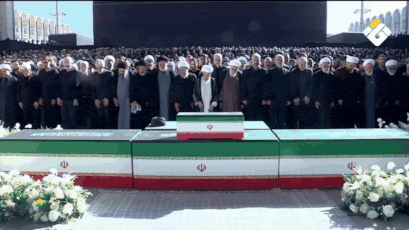 Ali Khamenei Funeral: Chants, tears and prayers: Massive crowd gathers in Tehran for Ali Khamenei funeral ceremony – watch