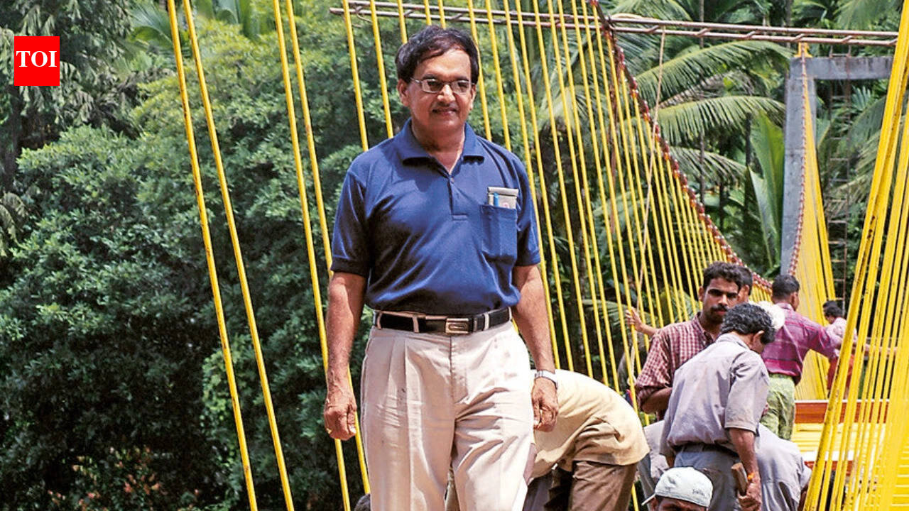 ‘Bridge Man of India’ Girish Bharadwaj dies at 76; built 140 low-cost bridges for remote villages | India News
