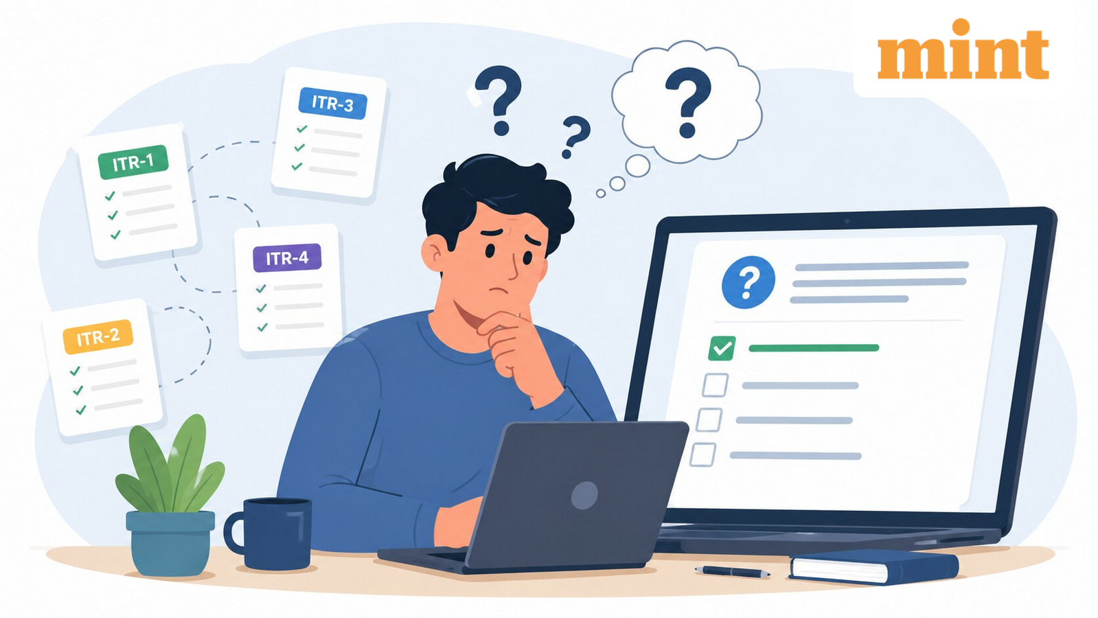 Confused about which ITR form to file? Here’s how the Income Tax e-filing portal helps you choose the right one