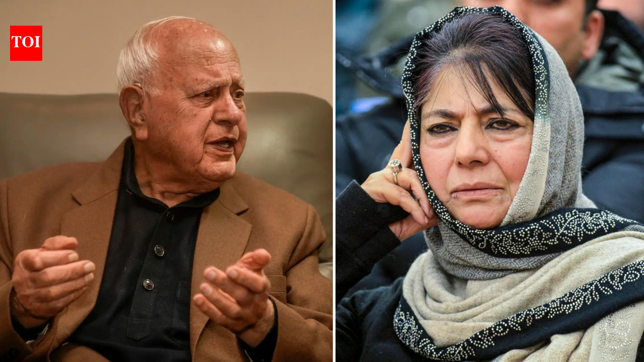 Farooq, Mehbooba join call for India-Pak dialogue, BJP says terror and talks can’t go together | India News