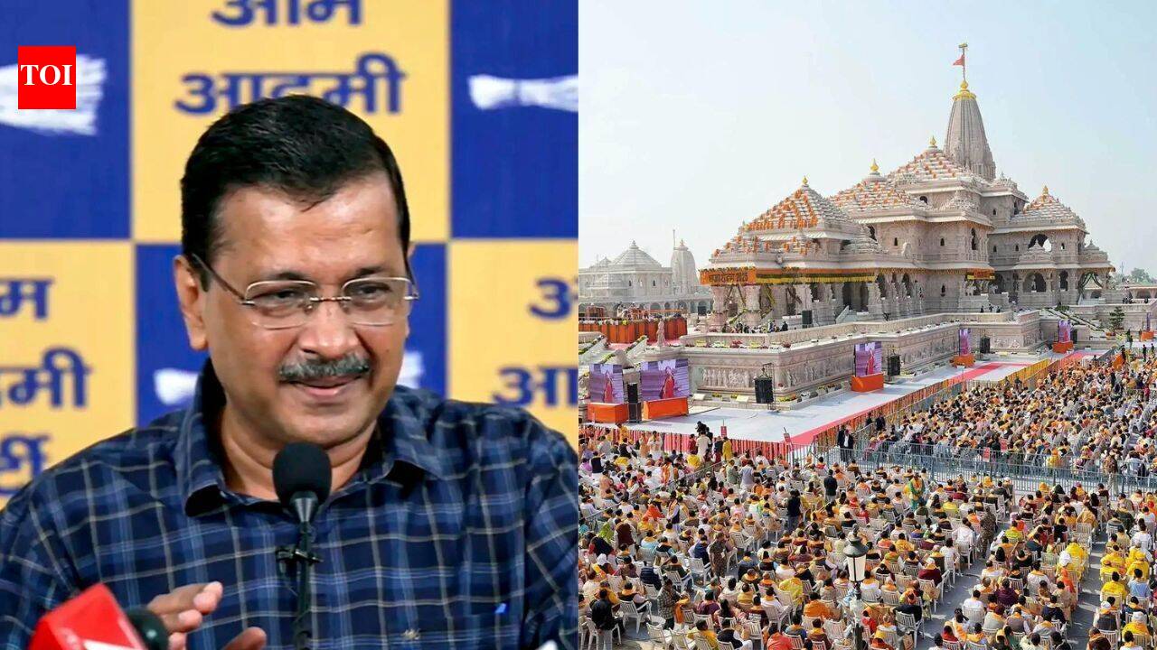 Kejriwal Accuses BJP of Shielding Real Culprits in Ram Mandir Donation Scam | India News