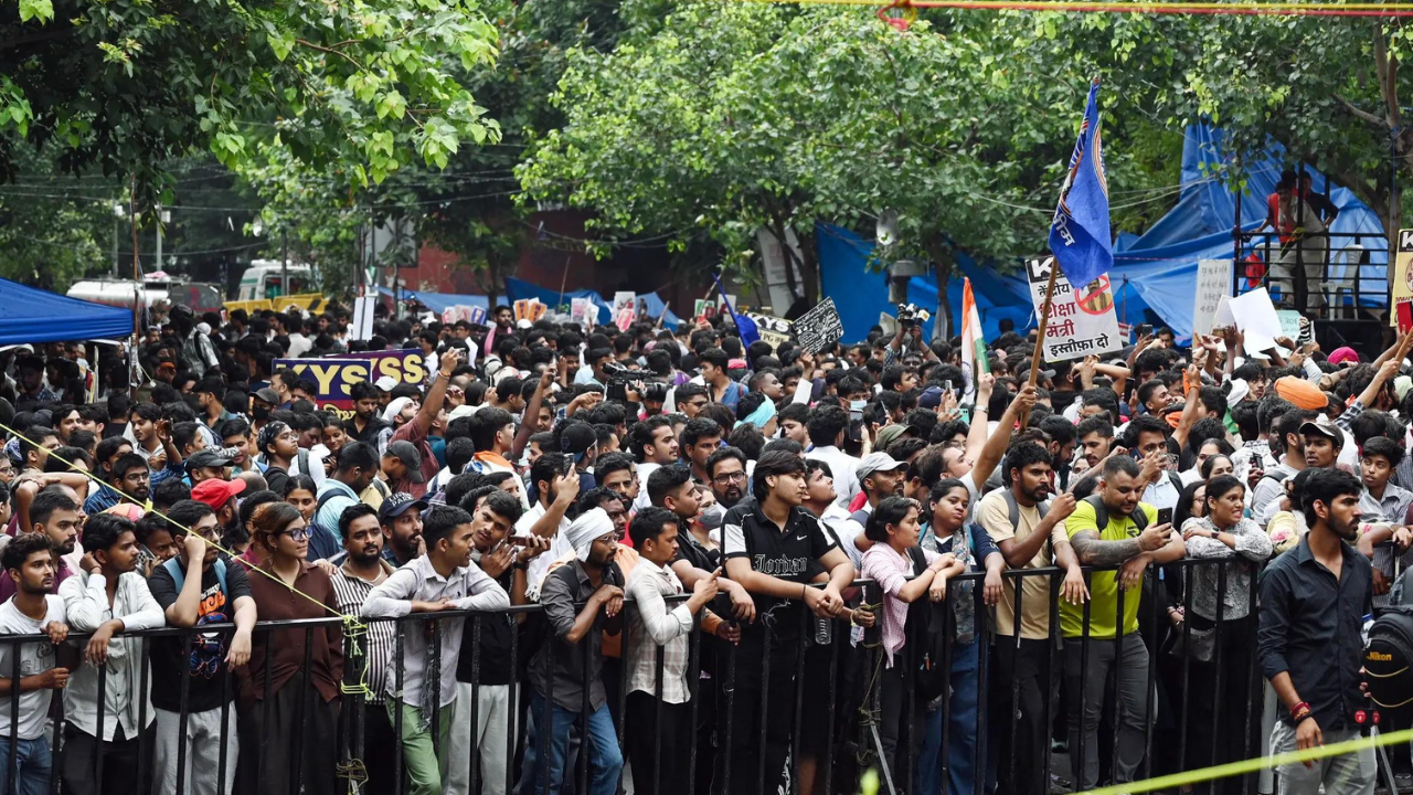 NEET protest: TVK slams govt; Rahul, Priyanka released from detention — top developments | India News