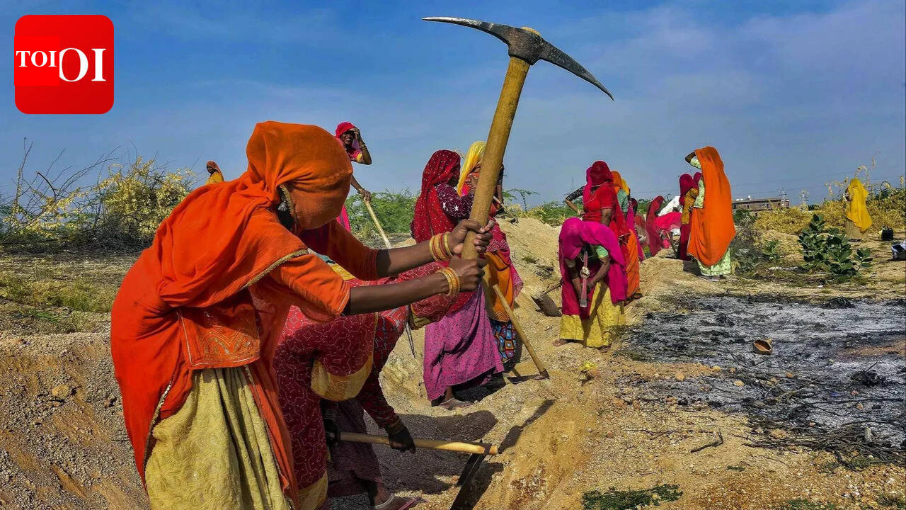 New rural employment scheme prioritises water security works | India News