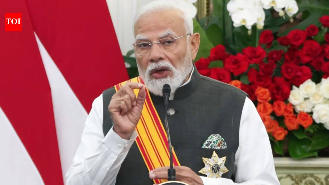 PM Modi conferred with Indonesia’s highest honour during his 2-day state visit | India News