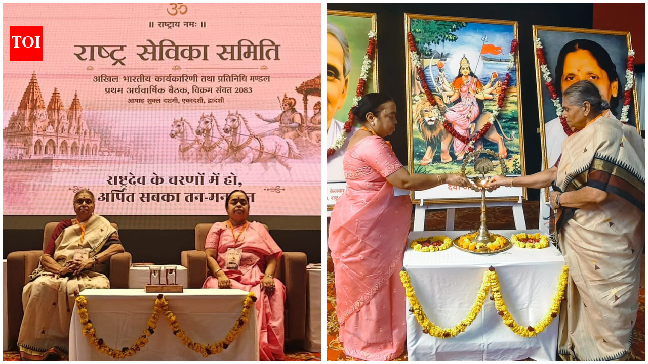Rashtriya Sevika Samiti: RSS women’s wing kicks off three-day national meet in Haryana | India News