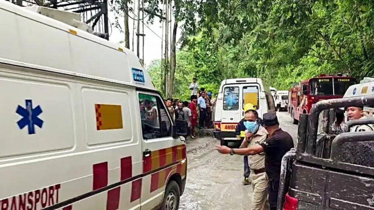 Sikkim tunnel landslide: Seven dead, several feared trapped as rescue operation continues | India News