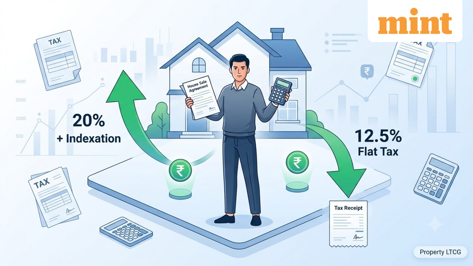 Sold a property in FY 2025-26? Why paying the flat 12.5% LTCG tax without indexation could save you more