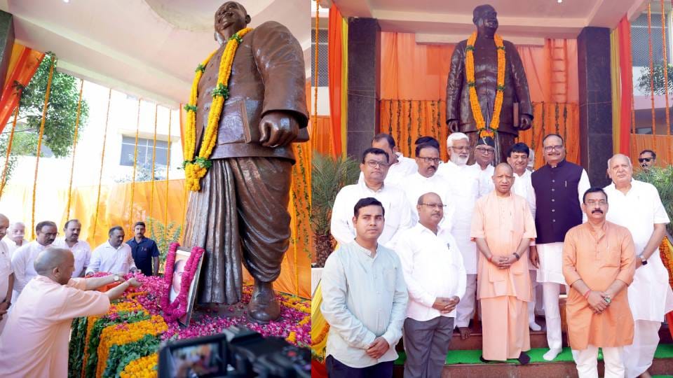 Up News:जयंती पर याद किए गए श्यामा प्रसाद मुखर्जी, सीएम योगी ने प्रतिमा पर पुष्पांजलि अर्पित कर किया नमन – Cm Yogi Paid Tribute To Syama Prasad Mukherjee On His Birth Anniversary By Offering Floral Tributes At Statue