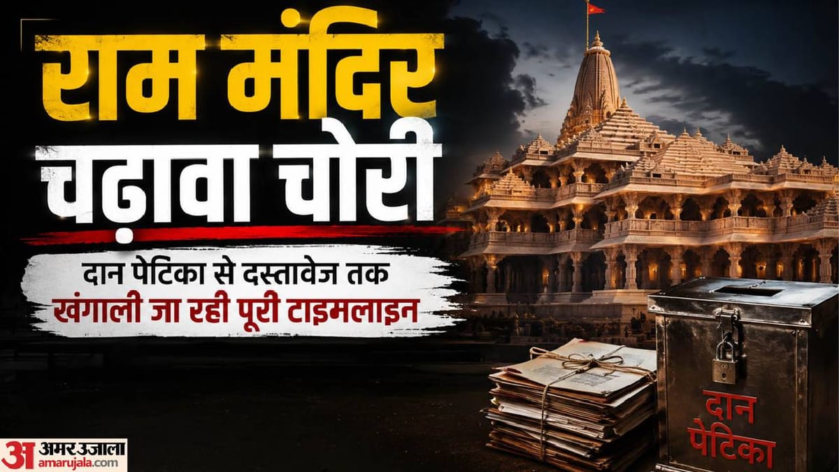 राम मंदिर चढ़ावा चोरी:आरोपियों ने भक्तों के पैसों से उड़ाई मौज, गर्लफ्रेंड को भेजे लाखों; आईफोन किया गिफ्ट – Ram Temple Offering Theft: Accused Siphoned Off Devotees’ Money, Sent Lakhs To Girlfriends And Gifted Iphones