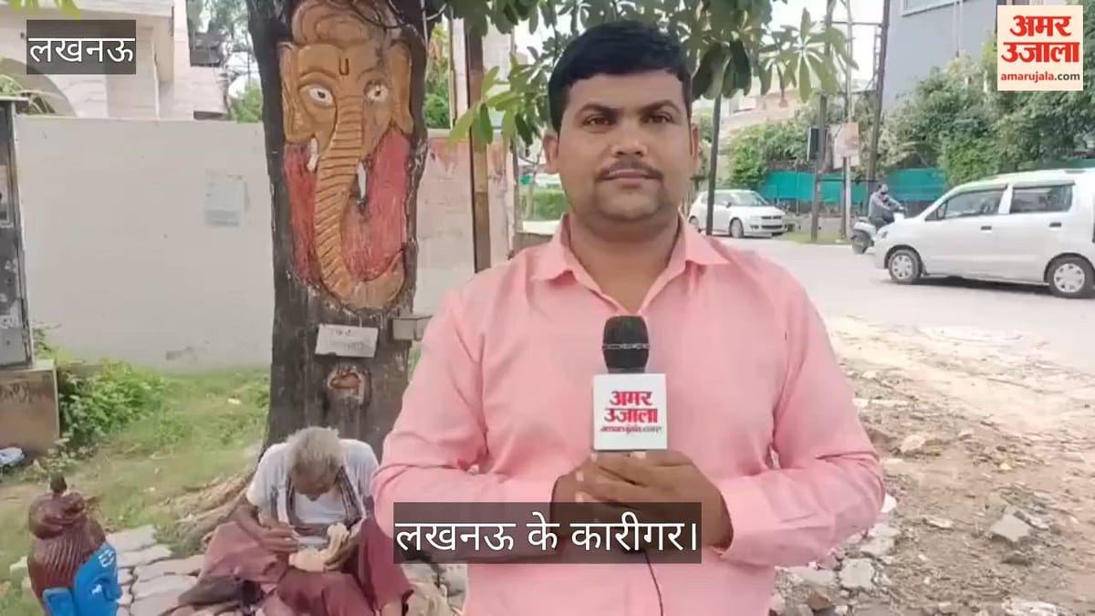 80 की उम्र में हुनर बना सहारा, पेड़ों पर उकेर रहे भगवान की आकृतियां