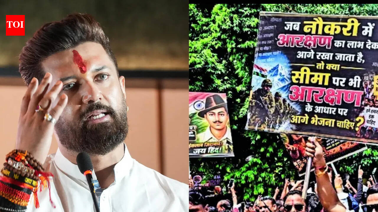 Anti-reservation protests: Chirag Paswan says govt will engage if demands presented systematically | India News