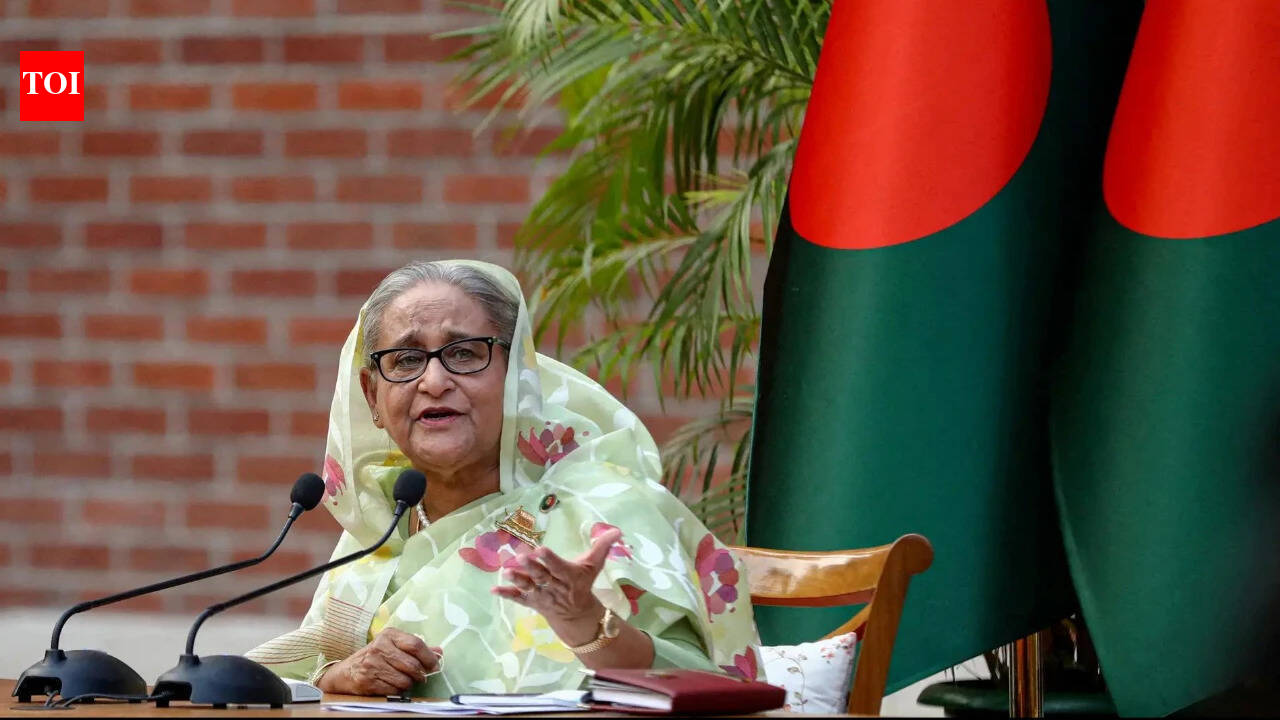 Govt distances itself from Hasina event but Dhaka not convinced | India News