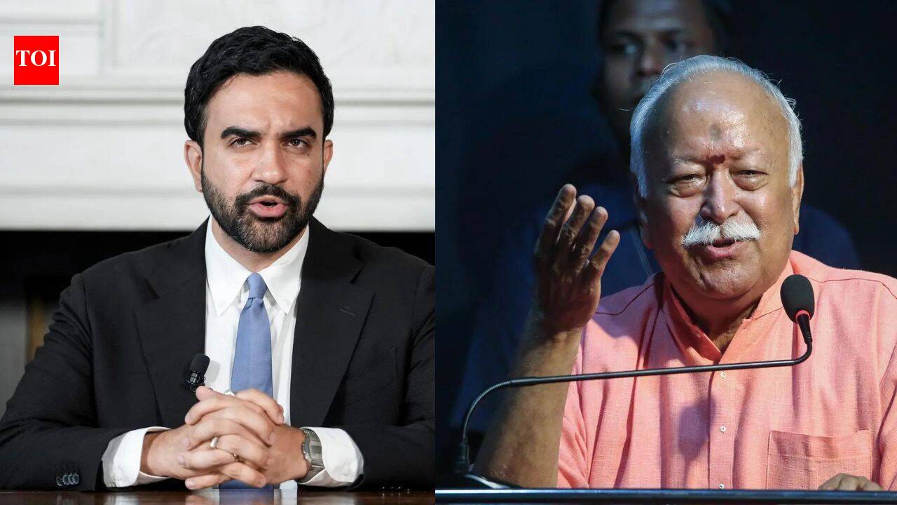 ‘I don’t support the rally’: Zohran Mamdani opposes RSS chief Mohan Bhagwat’s Madison Square event | India News