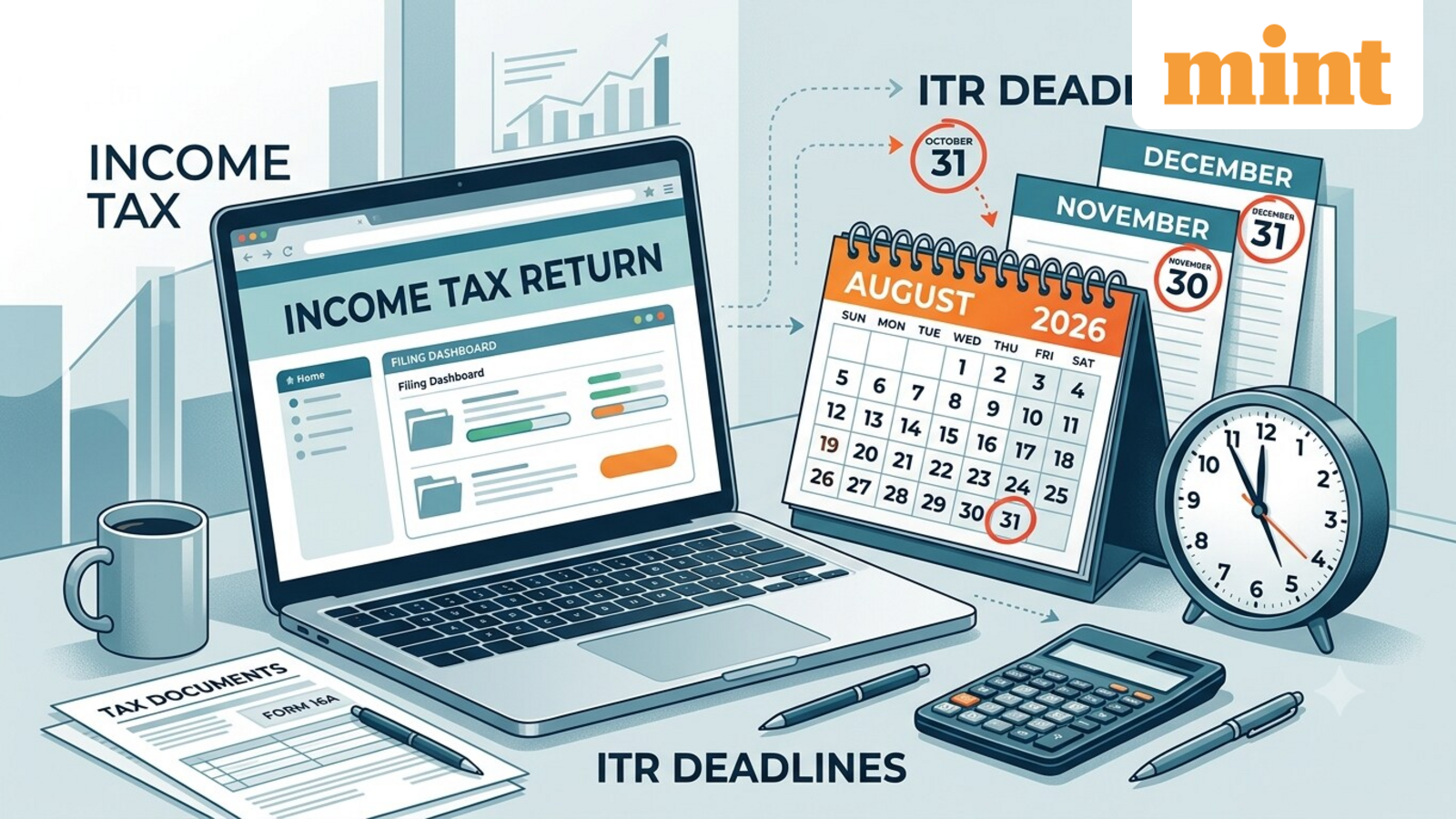 ITR deadline on 31 August: Here’s who must file their returns, checklist for taxpayers and top things to know