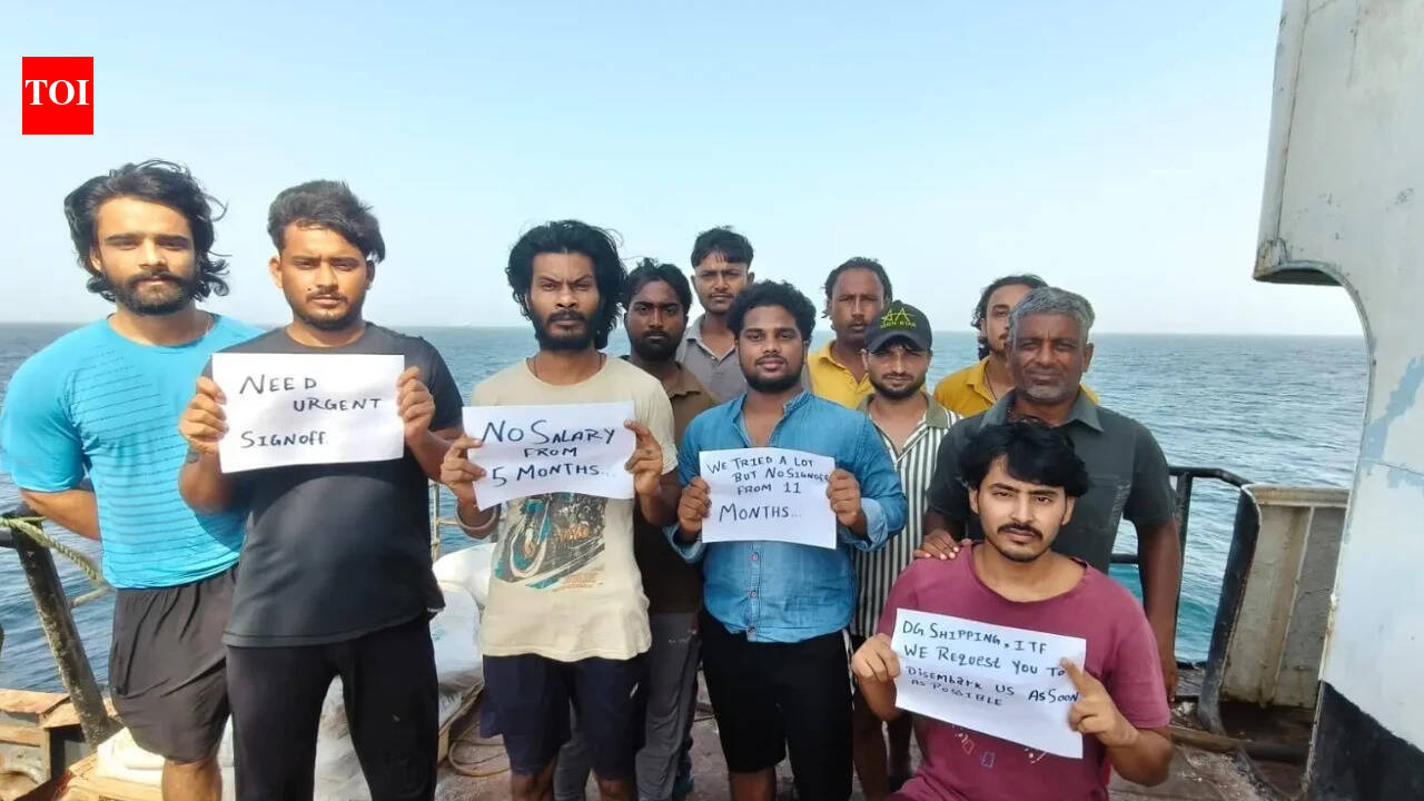 Indian Seafarers: Stranded for 11 months, no wages for 5: 7 Indian seafarers repatriated from Abu Dhabi tanker | India News