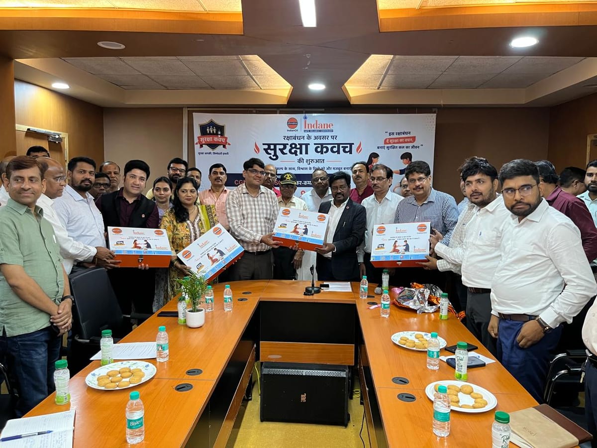 Lucknow News:इंडेन ने की सुरक्षा कवच मुहिम की शुरुआत – Ndane Launches ‘suraksha Kavach’ Campaign