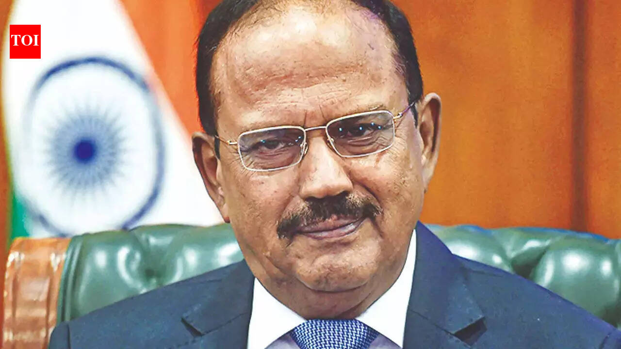 NSA Ajit Doval receives Lokmanya Tilak National Award for national security contribution | India News