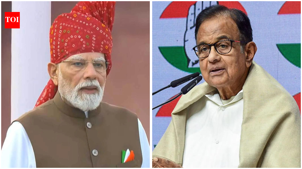 P Chidambaram hits back at PM Modi
