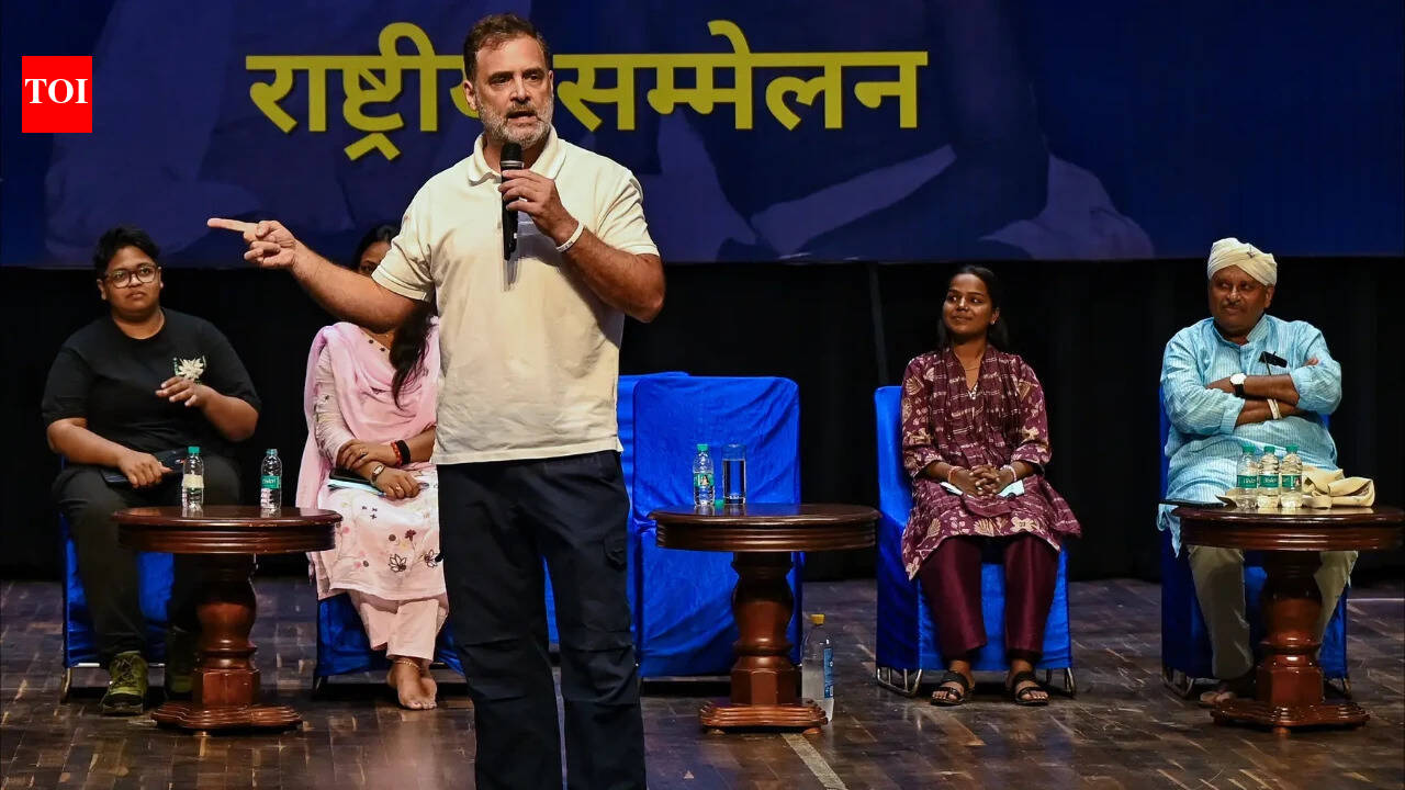 Rahul Gandhi takes aim at PM Modi, Amit Shah