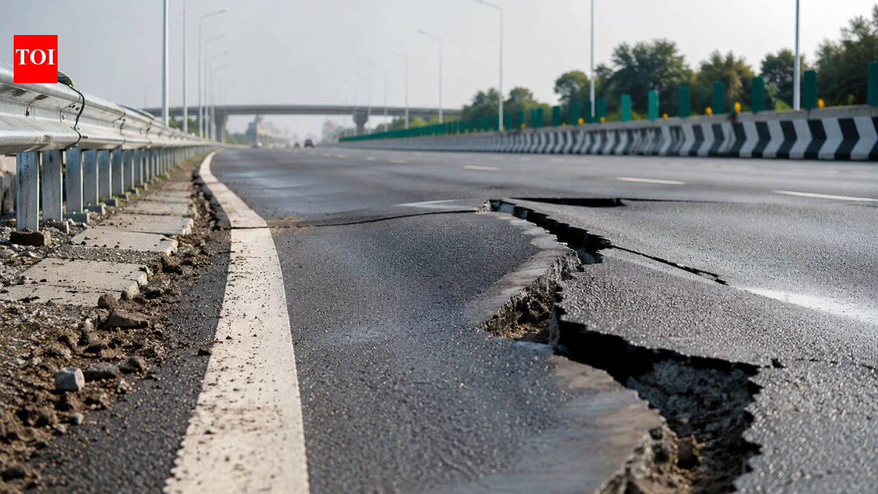 ‘Slippages reveal design flaw on Kanpur-Lucknow e-way’ | India News