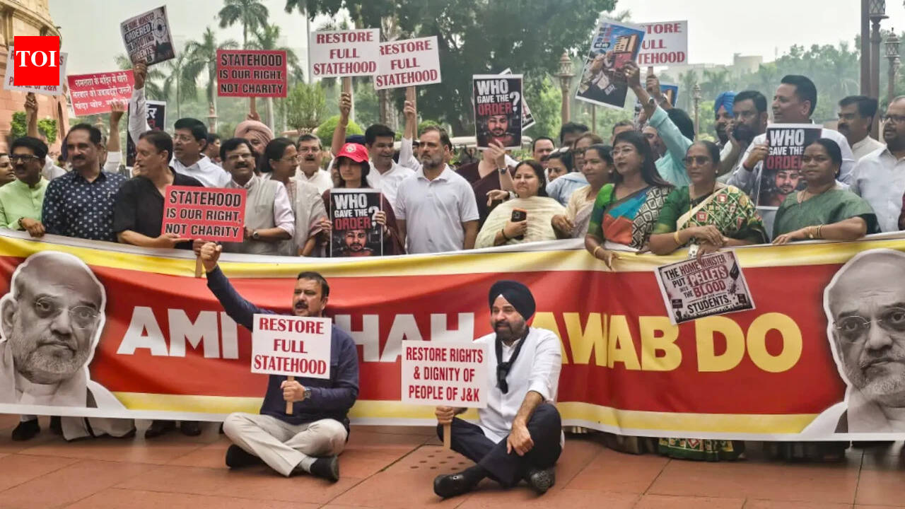 With all eye on delimitation & FCRA, Parliament monsoon session sinks deeper into deadlock | India News