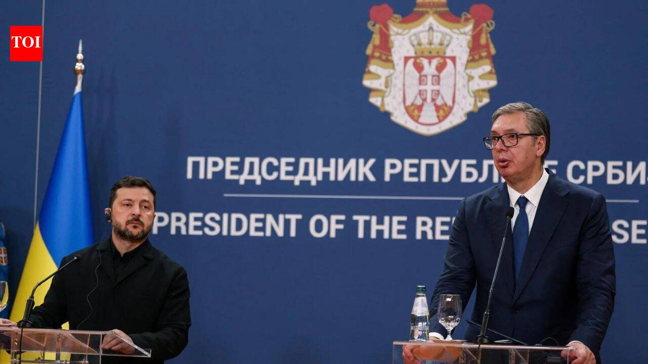 ‘Situation in Ukraine difficult’: Zelensky in Moscow ally Serbia as Russian strikes kill 4 in Kyiv region
