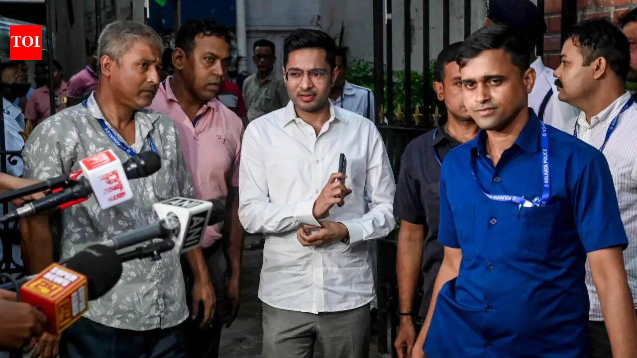 ‘Political vendetta’: TMC’s Abhishek Banerjee cries foul after police grilling over scuffle case | India News